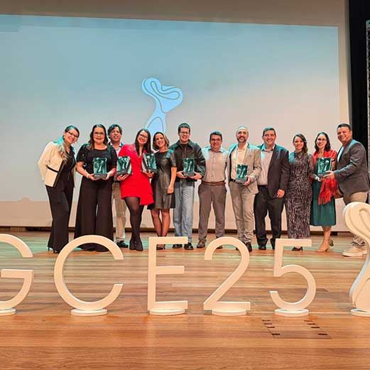 Avient group accepting award